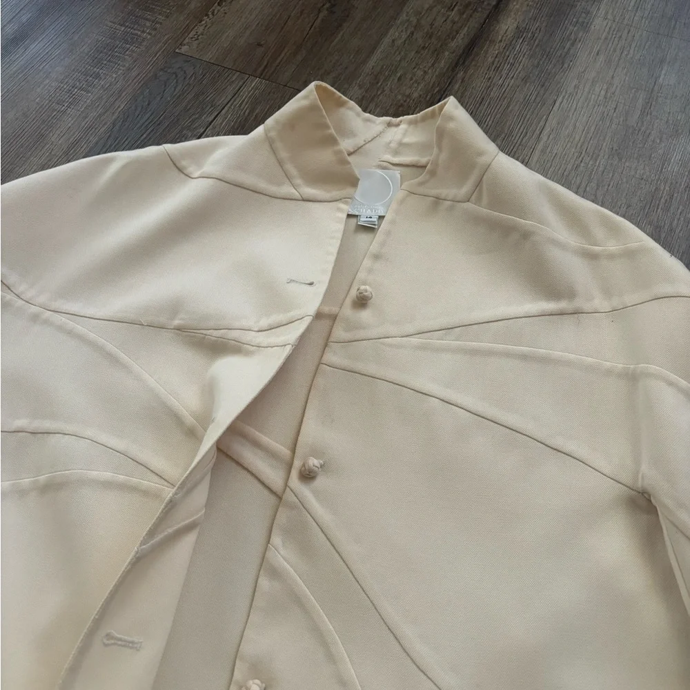 Chado Ralph Rucci Cream Jacket - Picture 3 of 6